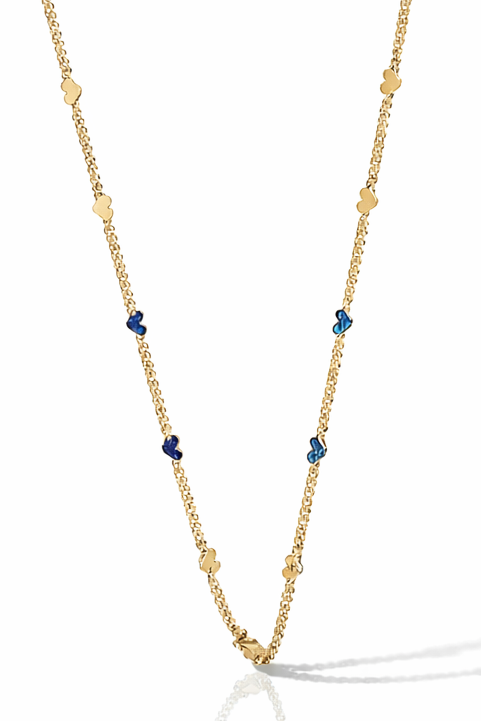 CHOKER COM MINI CORAÇÕES (CH66)