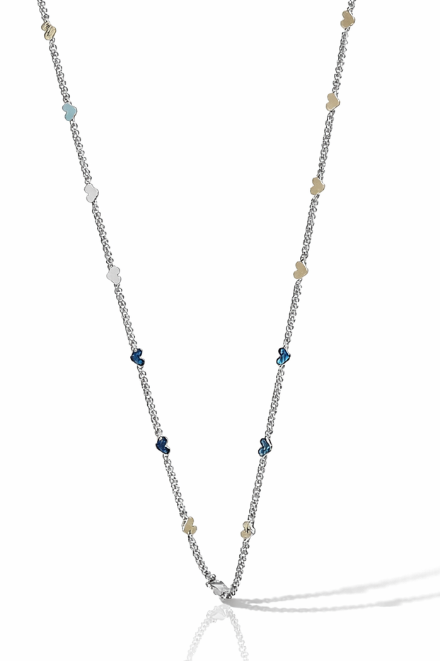 CHOKER COM MINI CORAÇÕES