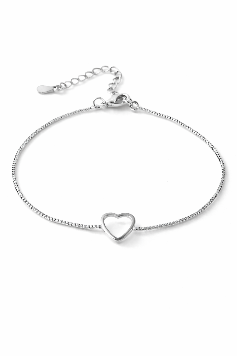 PULSEIRA DE CORRENTE COM DESING DE CORAÇÃO