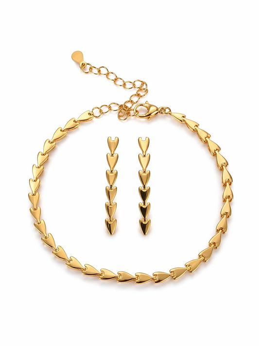 LOOK PRONTO LINETE Brinco + pulseira