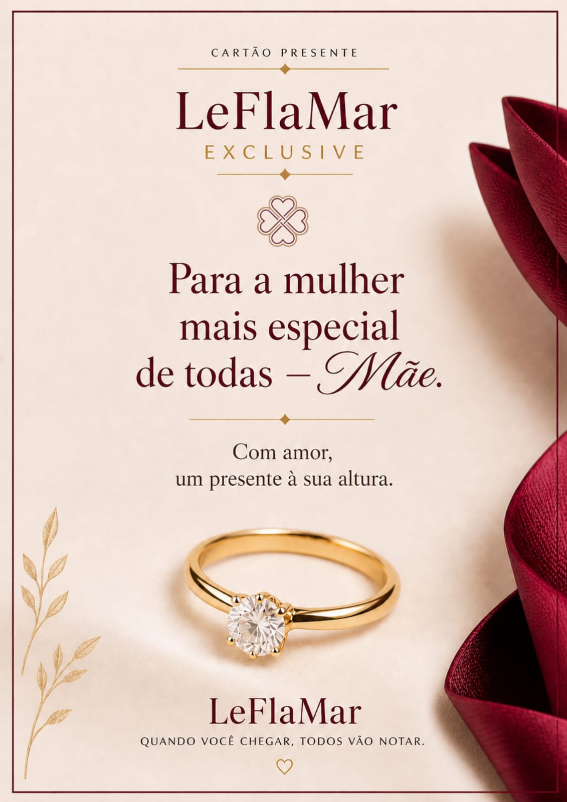 Cartão Presente  LeFlaMar Exclusive