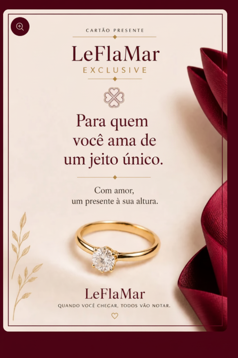 Cartão Presente LeFlamar